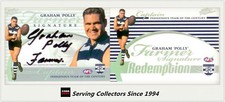 2006 Select AFL Supreme Signature Redemption Card S1 Graham Farmer (Geelong)