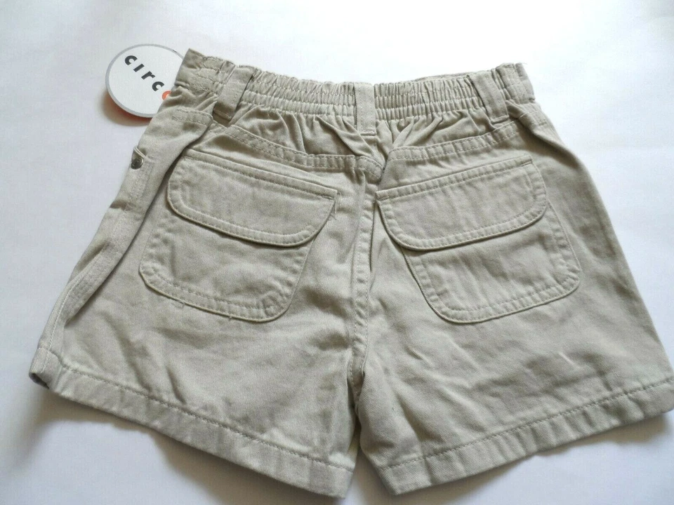 NUEVOS SHORTS NIÑA 100% ALGODÓN, BEIGE, TALLA: 6X, 14 (P) Foto 3 de 3
