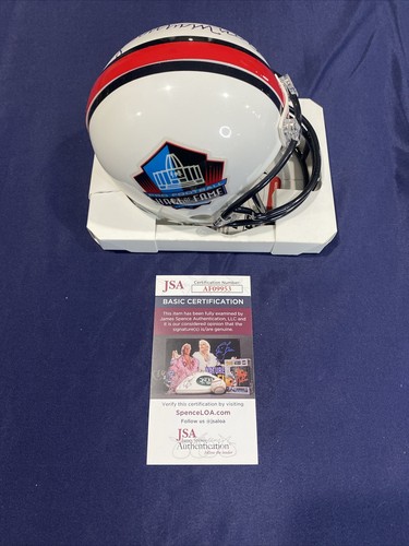 Don Maynard SIGNED Football Hall of Fame Mini Helmet JSA COA AUTOGRAPHED - Picture 5 of 5