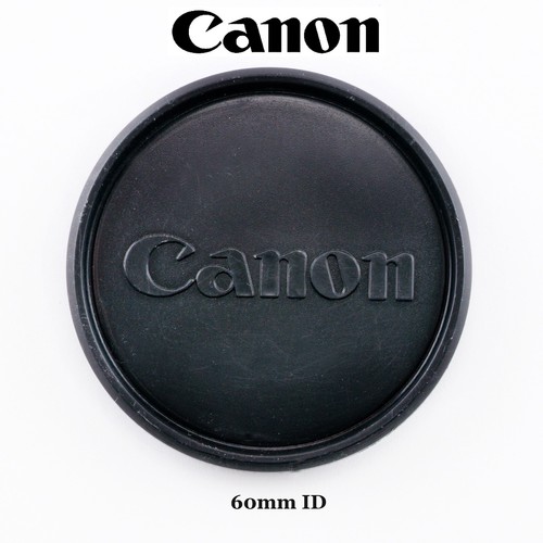CANON VINTAGE 60MM FRONT LENS CAP FOR CANON FL FD AND RF LENSES | eBay