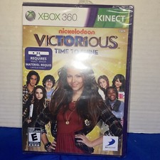 Victorious: Time to Shine (Xbox 360, 2011) Complete w/ Manual Factory Sealed