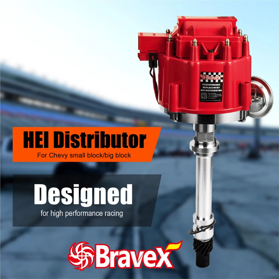 Distribuidor de encendido Performance Hei compatible con Chevy GM SBC BBC 9000 RPM V8 Foto 2 de 4