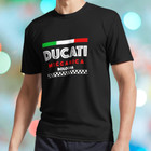 HOT SHIRT DUCATI 2 CLASSIC ACTIVE LOGO TSHIRT UNISEX TEE FUNNY USA SIZE S 5XL