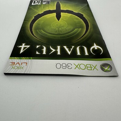 Quake 4 (Xbox 360) CIB Complete in Box with Manual Tested