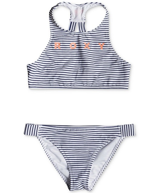 roxy striped swimsuit