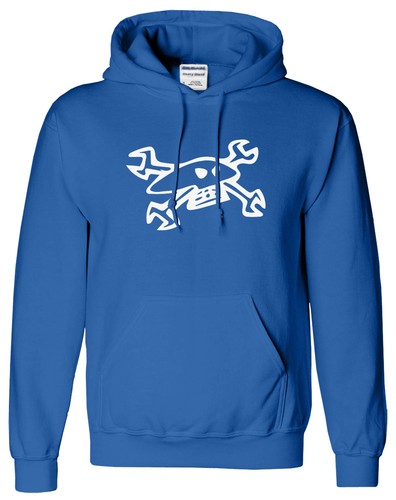 Motorcycle Biker Isle Of Martin Guy Spanners Girls Mens Hoody Kids Skull Bike - Picture 43 of 50