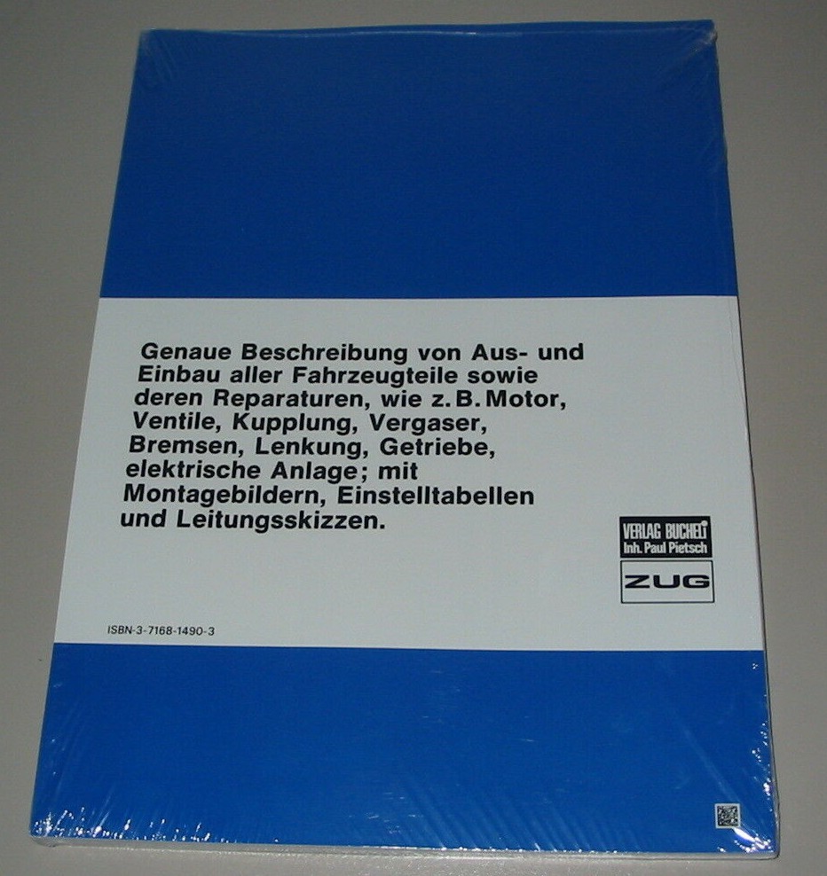 Thumbnail - Reparaturanleitung Audi 80 Typ 82 B1 Mit 1,3 Liter Motor L / Gl Ab