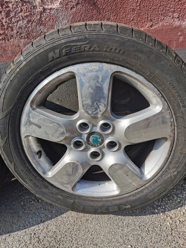 4 Alu Kompletträder 7JX17 ET50 225/50R17 Skoda Octavia II 1Z - Bild 4 von 6