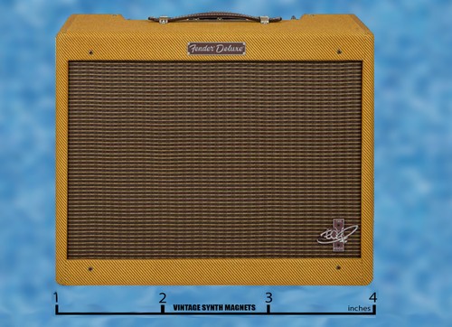 Fender Twin Deluxe Princeton guitar Bassman amplifier fridge Magnet - Picture 7 of 11
