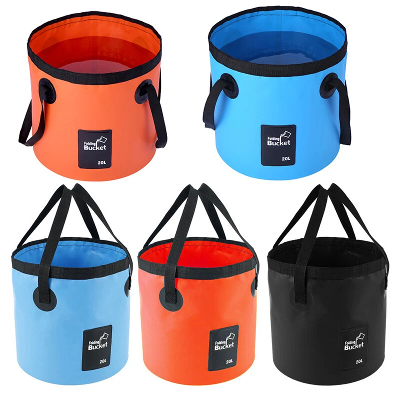 Folding buckets best sale camping