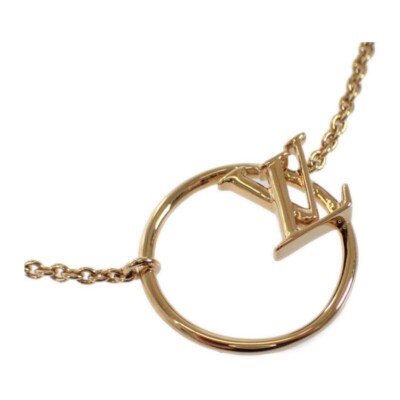 ルイヴィトン LVエクリプス ネックレス　サークルロゴ ゴールド LOUIS VUITTON Necklace - LV Eclipse Metal Gold Women's ISY | eBay