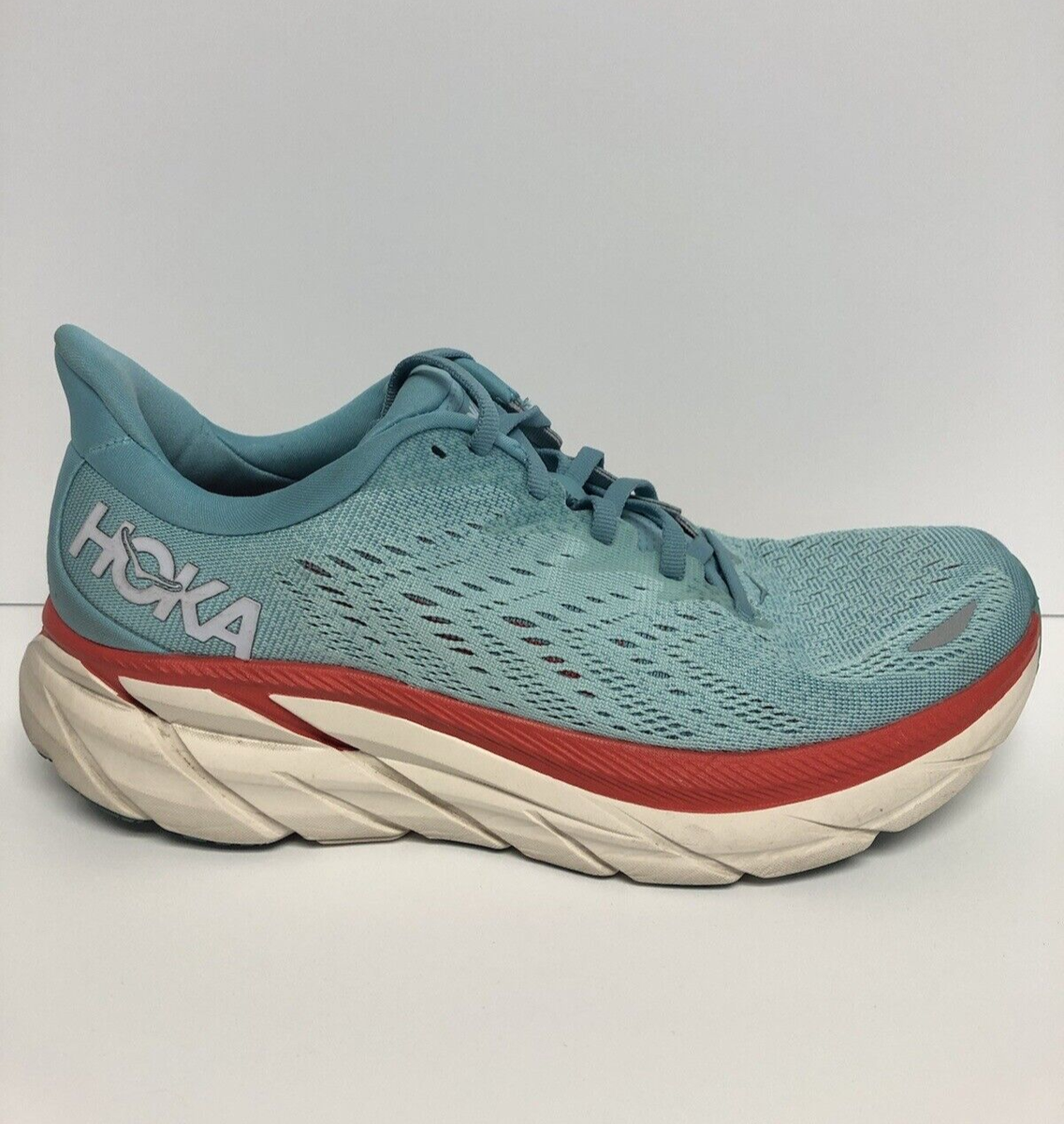 ゆず吉新品未使用HOKA ONEONE CLIFTON 8 Hoka One One Women's Clifton 8, Blue Running Shoes, Size 8 M