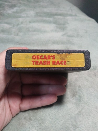 Oscar's Trash Race (Atari 2600) Cartridge - Picture 3 of 5