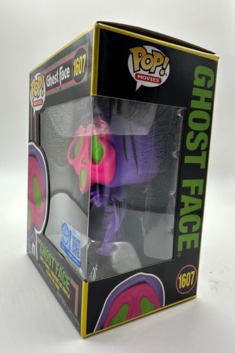 Funko Pop Scream Ghost Face Black Light Vinyl Figur #1607 - EE Exclusive - Bild 4 von 4