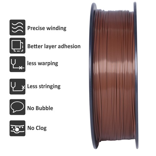 【Buy 3 Get 1 Free,Add 4】GEEETECH 3D Printer Filament PLA/ABS+/PETG/TPU 1.75mm1KG - Picture 6 of 173