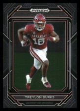 2023 Panini Prizm Draft Picks #98 Treylon Burks *Mythic Relics*