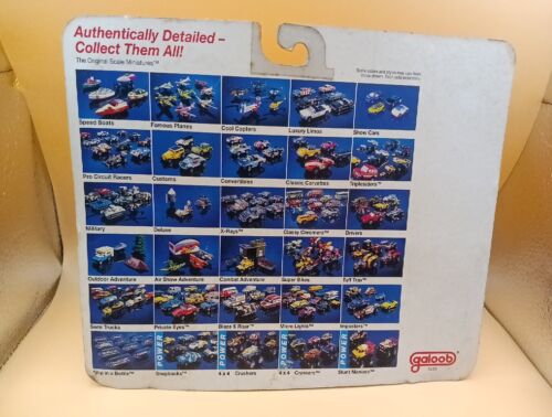 Sealed Galoob Micro Machines Shake and Sniff Semi Trucks 1991 Collection #3 - Picture 2 of 20