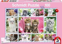 Katzenbabys - Schmidt Kinder-Puzzle 56135 - 100 Teile Pcs.