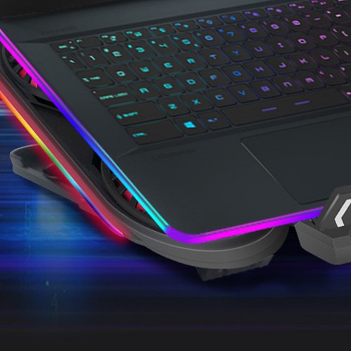 Laptop-Kühlbasis Kühlkissen Für Laptop-Kühler Gaming-Laptop-Kühler - Bild 10 von 12