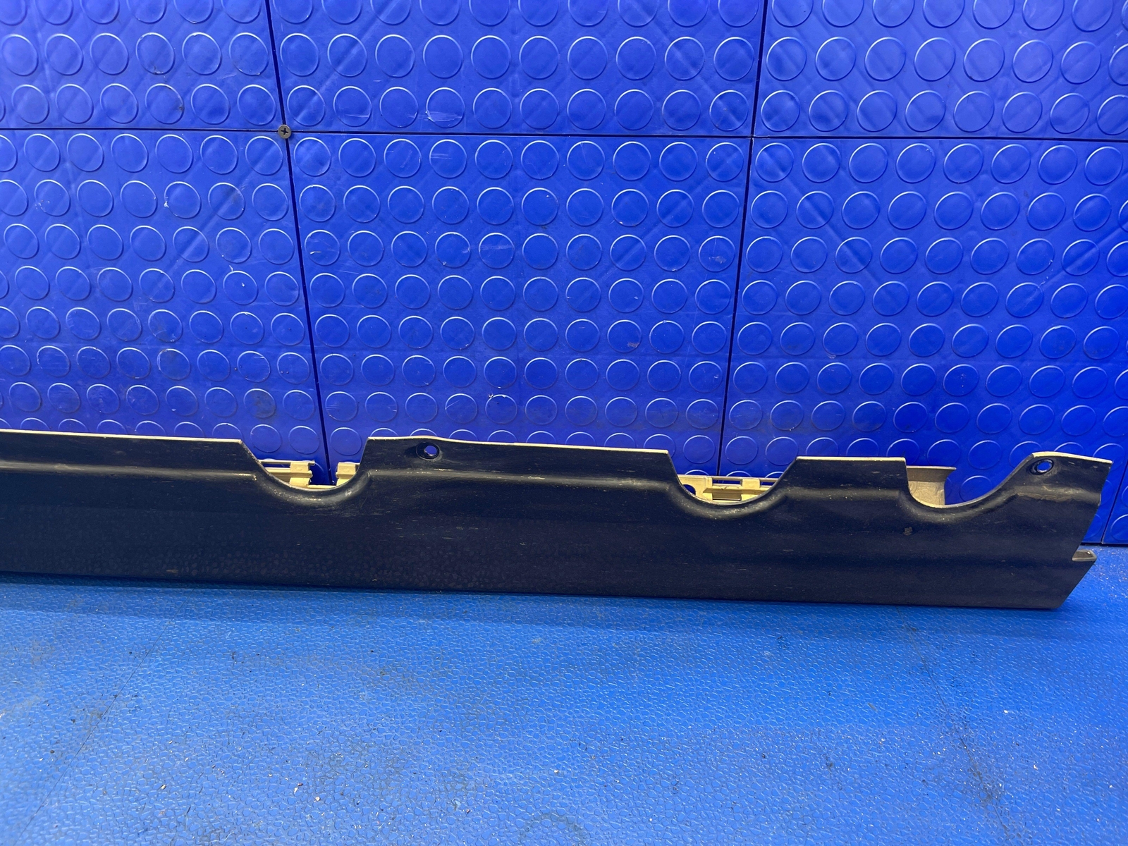 LAMBORGHINI GALLARDO OEM LEFT SIDE SKIRT ROCKER MOULDING NERO NOCTIS (LY9B)