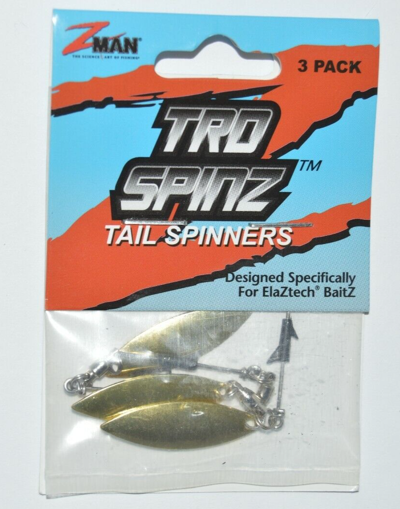 z-man zman finesse big trd ned rig spinz tail spinners willow leaf