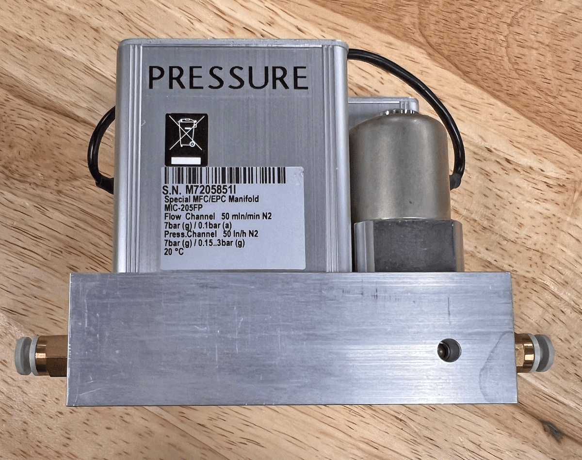 Bronkhorst MANI-FLOW Dual Channel MIC-205FP Flow 50ml/min Press 