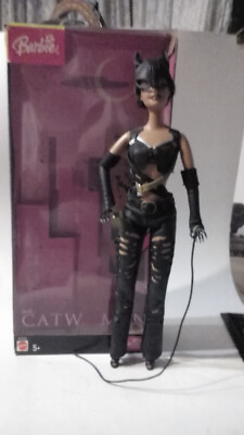 Barbie, Catwoman, DC Comics mit Box, unbespieltes Dekoteil, Superselten !!