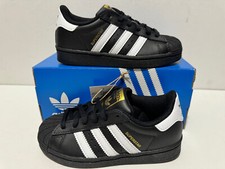 Adidas Superstar C Little Kids' Shoes Core Black-Cloud White EF5394