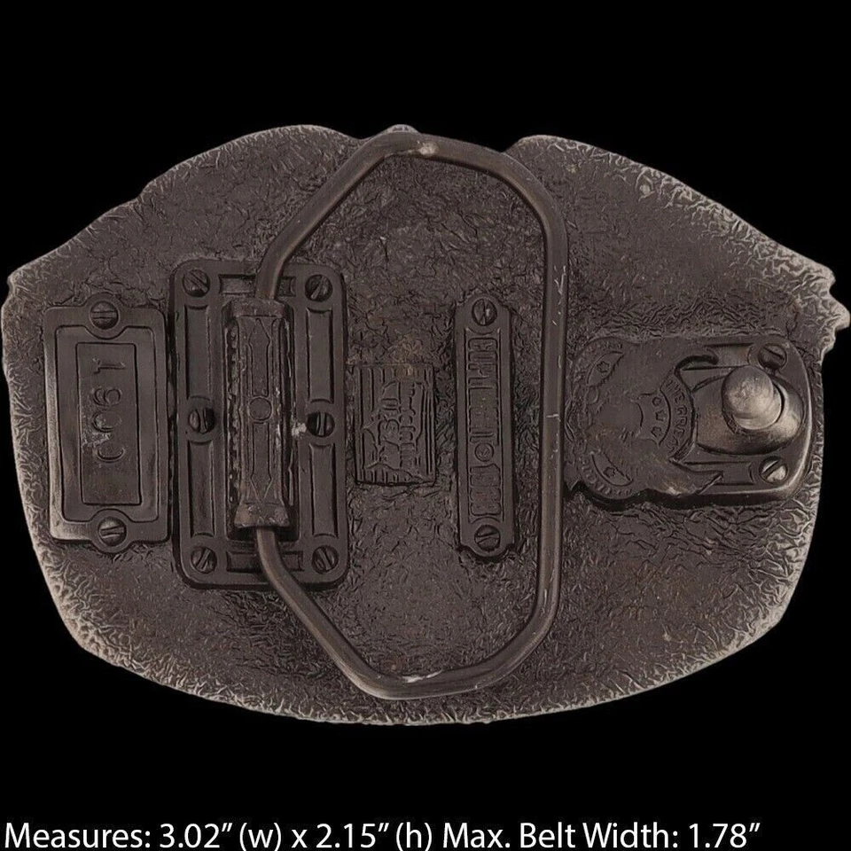 Segunda Guerra Mundial V-J V-E Día Ejército Marina Marina Fuerza Aérea USMC USN USAAF Hebilla de Cinturón De Colección Foto 4 de 4