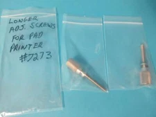 LONG ADJUSTMENT SCREWS REPLACEMENT PART FOR MINIPRINT KP05 PAD PRINTING MACHINE