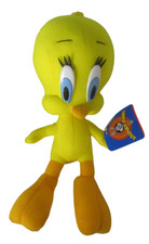 Vintage Looney Tunes NWT stuffed Tweety Bird Warner Brothers smoke free 1997