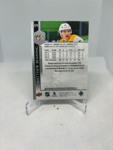 2020-21 Upper Deck Hockey ~ Carte Serie Estesa #501-730 ~ Scegli Spedizione Gratuita - Foto 25 di 75