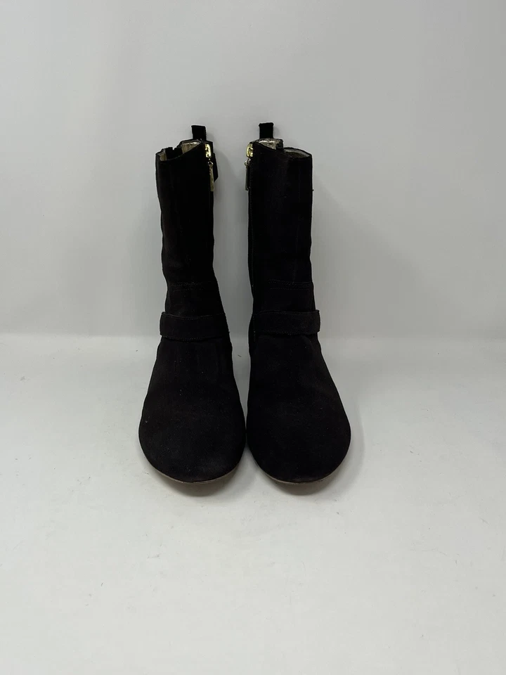 Matt Bernson ботинки женщин 9 черный тундра стриженный мех пряжка крышка носок б/у GH - Изображение 3 из 4