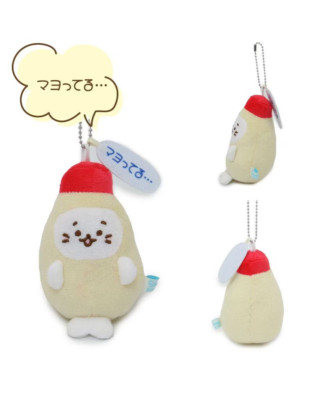 Sirotan Dajare Pun Mascot Keychain  ''Mayotteru'' Mother garden JP LTD Original