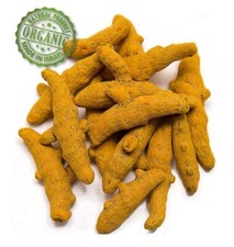 7 oz Whole Turmeric Curcuma Root Longa Dry Ayurveda Spice Haldi Cooking Organic