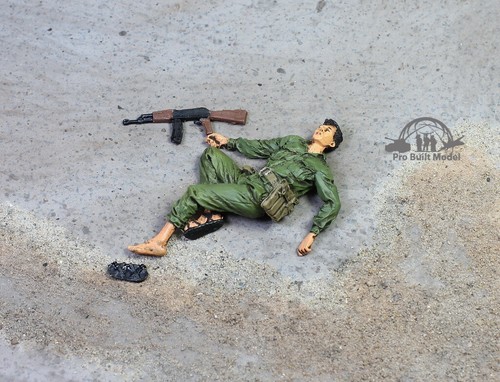 (Pre-Order) Fallen VC Vietcong MauThan 1968, Vietnam war 1:35 Pro Built Model #1 - 第 2/6 張圖片