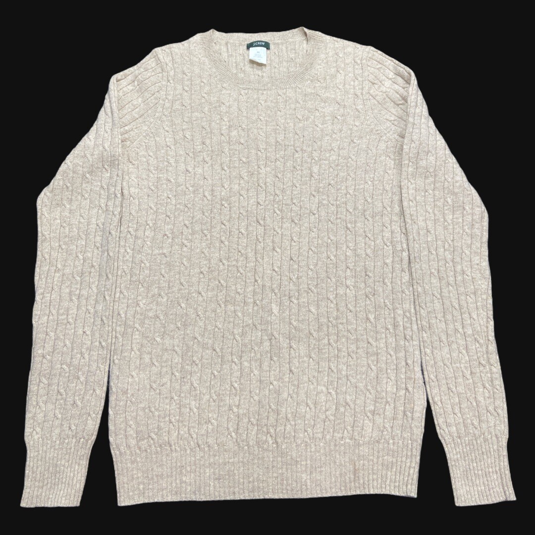トップス QZCNJ.CREW wool knit sweater Cross-cable Mockneck Sweater In Wool Blend For Women | J.Crew