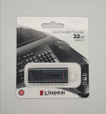 Kingston DataTraveler Exodia 32GB USB Flash Drive - DTX/32GB
