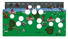 Arcade 1Up Cabinet Rampage CPO Overlay Sticker Decal