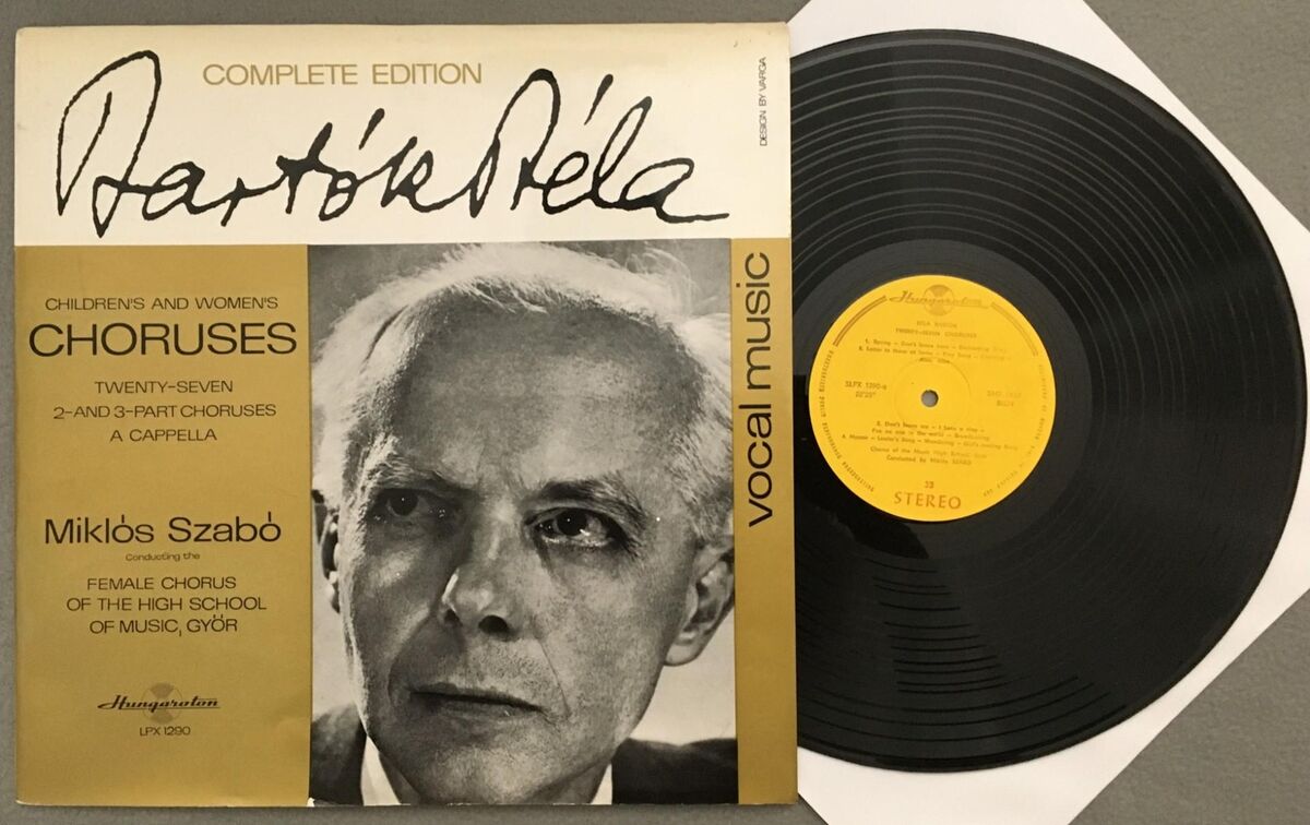 M504 Bartok Vocal Music 2 & 3 Part Choruses Szabo Hungaroton M504 Bartok Vocal Music 2 & 3 Part Choruses Szabo Hungaroton