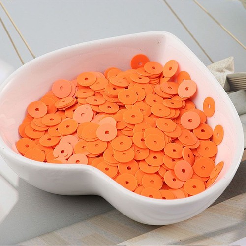 Flat Round Sequins-6mm Solid Color Loose Sequin DIY Craft Sewing Supplies 720Pcs - Picture 12 of 27