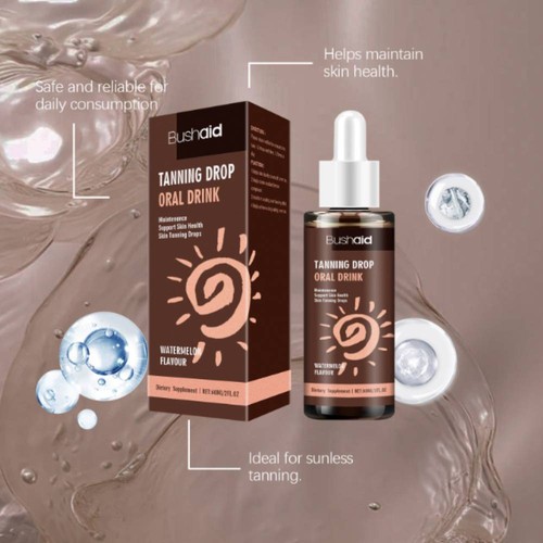 Sunless Tanning Drops To Drink: Oral Dark Self Tanning Drops Gradual Glow - Picture 6 of 13