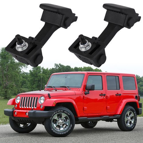2x Front Hood Locking Catch Hood Latch Lock Kit For Jeep Wrangler JK 2007-2018 - Bild 2 von 15