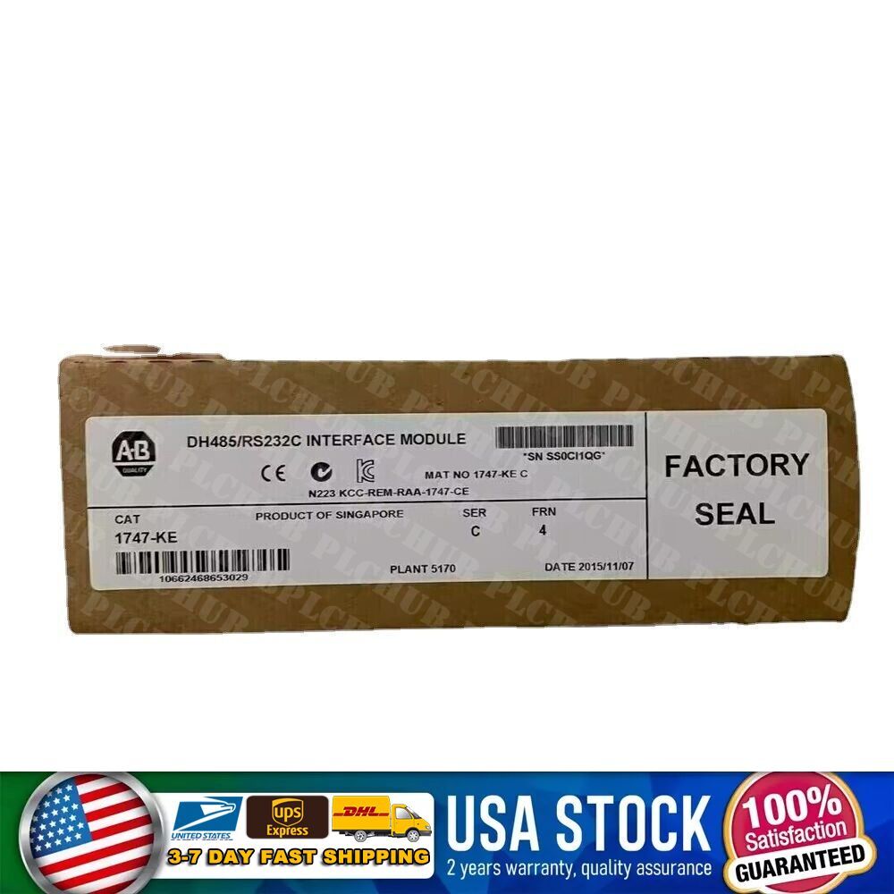 New Sealed AB 1747-KE SER C SLC 500 PLC Communications Module 1747KE