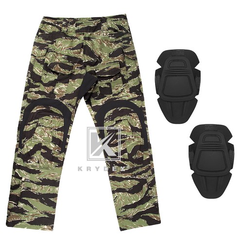 Pantalón de combate KRYDEX Gen3 pantalones tácticos con rodilleras ropa rayas tigre MC - Imagen 8 de 13