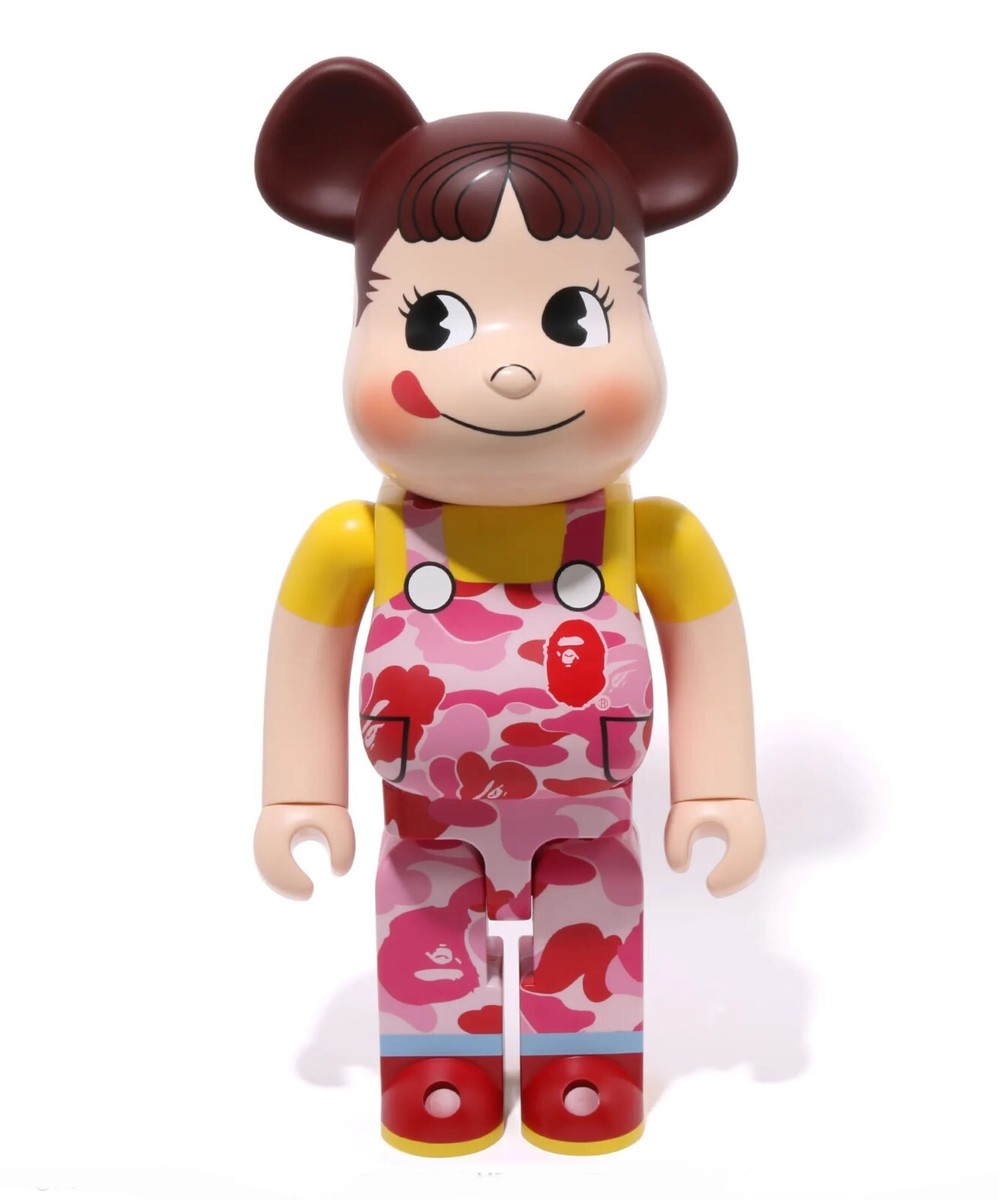 A BATHING APE BAPE x FUJIYA ABC CAMO PEKO BE@RBRICK 1000% Pink 