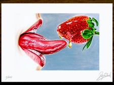 Stampa artistica grafica - Grafica Grafico Graphic - quadro autografato e limitato