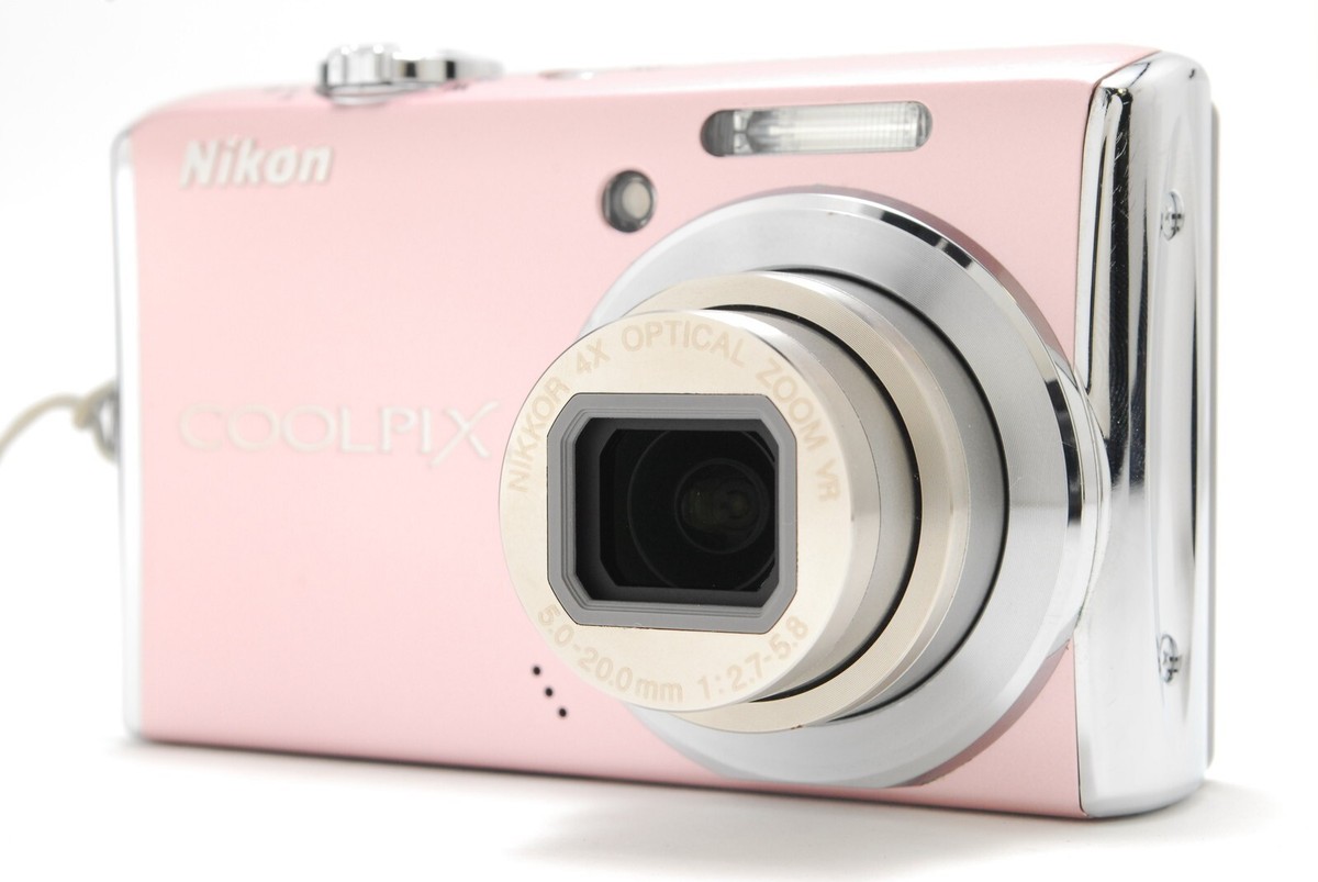MINT ] Nikon COOLPIX S620 Pink 12.2 MP Digital Camera From