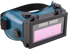 Welding Glasses Auto Darkening Welder Goggles UV IR Reflection Solar Powered