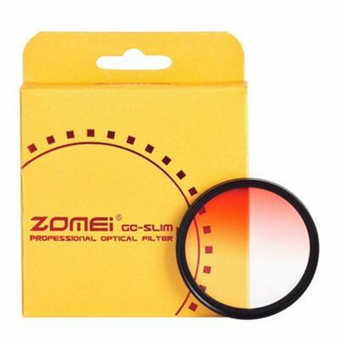 Zomei Gradient Red Filter Ultra Slim Gradual Color Filter GC-Red 40.5-82mm - Picture 21 of 22